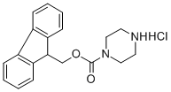 Structure of FMOC-PIPERAZINE HYDROCHLORIDE