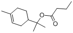 Structure of TERPINYL BUTYRATE