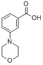 Structure of 3-MORPHOLINOBENZOIC ACID