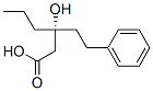 Structure of (R)-3-Hydroxy-3-(2-Phenylethyl)Hexanoic Acid