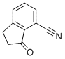 Structure of 2,3-dihydro-3-oxo-1H-indene-4-carbonitrile