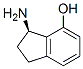 1H-Inden-4-ol,3-amino-2,3-dihydro-, (3R)-结构式