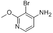 Structure of 4-AMINO-3-BROMO-2-METHOXYPYRIDINE