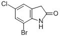 Structure of 7-BROMO-5-CHLORO-2-OXINDOLE