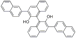 (R)-[2,3':1',1'':3'',2'''-四联萘]-2',2''-二醇结构式