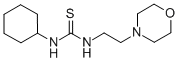 Structure of 1-CYCLOHEXYL-3-(2-MORPHOLINOETHYL)THIOUREA