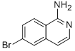 Structure of 6-BROMOISOQUINOLIN-1-YLAMINE