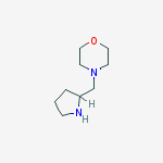 Structure of 4-(2-PYRROLIDINYLMETHYL)MORPHOLINE