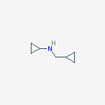 Structure of N-(CyclopropylMethyl)cyclopropanaMine