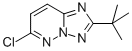 6-氯-2-(1,1-二甲基乙基)-[1,2,4]三唑并[1,5-B]哒嗪结构式