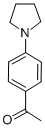 Structure of 4-(1-PYRROLIDINO)ACETOPHENONE