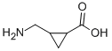 Structure of 2-(AMINOMETHYL)CYCLOPROPANECARBOXYLIC ACID
