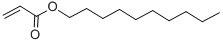 Structure of DECYL ACRYLATE