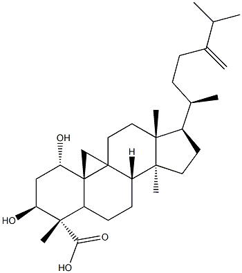 Structure of 23-deoxojessic acid