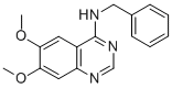 4-Quinazolinamine, 6,7-dimethoxy-N-(phenylmethyl)-结构式