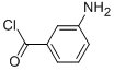 Structure of Benzoyl chloride, 3-amino-