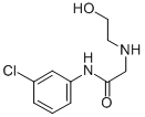 Structure of 2-(2-HYDROXYETHYLAMINO)-N-(3-CHLOROPHENYL)ACETAMIDE