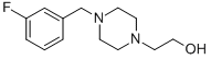 Structure of 2-[4-(3-FLUOROBENZYL)PIPERAZINO]ETHAN-1-OL