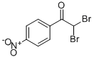 Structure of 2,2-DIBROMO-1-(4-NITROPHENYL)ETHAN-1-ONE
