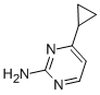 Structure of 2-Pyrimidinamine,4-cyclopropyl-