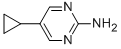Structure of 5-cyclopropylpyrimidin-2-amine