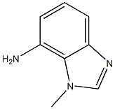 Structure of 1H-Benzimidazol-7-amine,1-methyl-