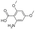 Structure of 2-AMINO-4,6-DIMETHOXY-BENZOIC ACID