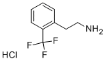 Structure of 2-(2-TRIFLUOROMETHYL-PHENYL)-ETHYLAMINE HYDROCHLORIDE