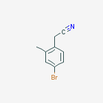 Structure of 2-(4-BroMo-2-Methylphenyl)acetonitrile
