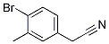 Structure of 2-(4-bromo-3-methylphenyl)acetonitrile