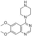 Structure of 6,7-DIMETHOXY-4-PIPERAZIN-1-YL-QUINAZOLINE