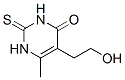 Structure of 2,3-dihydro-5-(2-hydroxyethyl)-6-methyl-2-thioxo-1H-pyrimidin-4-one