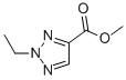 Structure of 2H-1,2,3-Triazole-4-carboxylicacid, 2-ethyl-, methyl ester