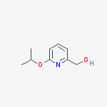 Structure of (6-isopropoxypyridin-2-yl)methanol