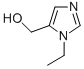 Structure of 1H-Imidazole-5-methanol,1-ethyl-