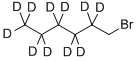 Structure of 1-BROMOHEXANE-2,2,3,3,4,4,5,5,6,6,6-D11