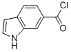 1H-indole-6-carbonyl chloride结构式