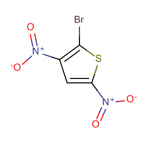 Structure of Thiophene, 2-bromo-3,5-dinitro-