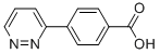 4-(PYRIDAZIN-3-YL)BENZOIC ACID结构式