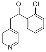Structure of 1-(2-CHLORO-PHENYL)-2-PYRIDIN-4-YL-ETHANONE