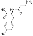 Structure of BETA-ALANYL-L-TYROSINE