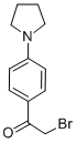 Structure of ALPHA-BROMO-4-(1-PYRROLIDINO)ACETOPHENONE