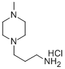 N-METHYL-N-(3-AMINO PROPYL) PIPERAZINE HCL结构式