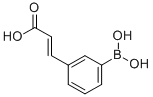 3-(2-羰基乙烯基)苯硼酸结构式