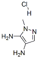 Structure of 4,5-DIAMINO-1-METHYLPYRAZOLE HCL