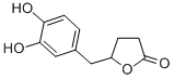 Structure of 2(3H)-Furanone,5-[(3,4-dihydroxyphenyl)methyl]dihydro-