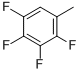 Structure of 1,2,3,4-Tetrafluoro-5-methylbenzene