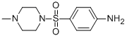 Structure of 4-[(4-Methylpiperazine-1-)sulfonyl]aniline
