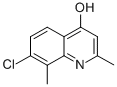 Structure of 7-CHLORO-2,8-DIMETHYL-4-QUINOLINOL
