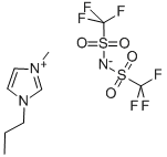Structure of 1-PROPYL-3-METHYL-IMIDAZOLIUM BIS(TRIFLUOROMETHYLSULFONYL)IMIDE